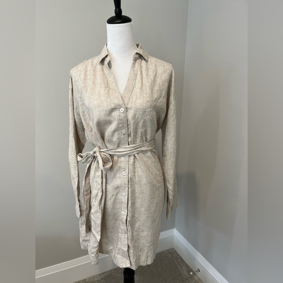 Linen maternity dress/shirt - Picture 1 of 1